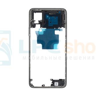 Средняя часть Huawei Honor X7D LGN-LX1 Черная + кнопки звука