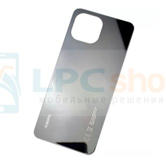 Крышка(задняя) для Xiaomi Mi 11 Lite/11 Lite 4G Черный Глянцевая - снятая ориг