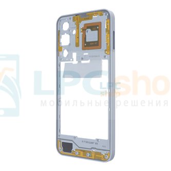Средняя часть для Samsung Galaxy A25 A256 Серебристая (с NFC)