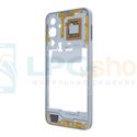 Средняя часть для Samsung Galaxy A25 A256 Серебристая (с NFC)