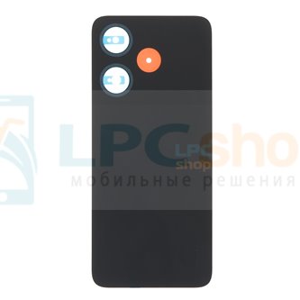 Крышка(задняя) для Xiaomi Poco M6 4G Черная