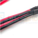 Переходник XT60 папа на 2 XT60 мама 14AWG 10см