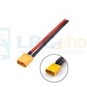 Разъем XT60 папа с проводом 12AWG 10см
