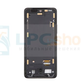 Рамка дисплея для Xiaomi 14T Pro с кнопками Черная