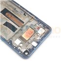 Рамка дисплея для Xiaomi Mi 11 Lite 5G / 11 Lite Светло-Синяя - снятая