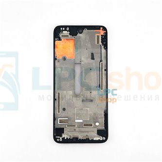 Рамка дисплея для Infinix Zero X Pro X6811 Серебристая (без кнопок) -снятая