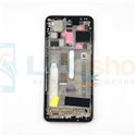 Рамка дисплея для Infinix Zero X Pro X6811 Серебристая (без кнопок) -снятая
