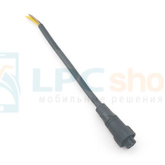 Кабель с разъемом M16 водонепроницаемый (4 pin, 4 контакта, 20см, мама)