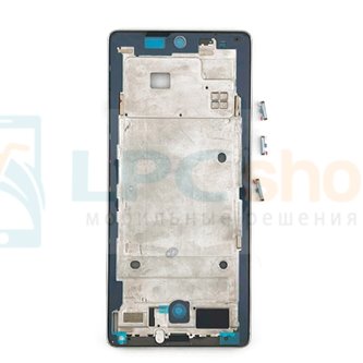 Рамка дисплея для Tecno Camon 40 Серебристая