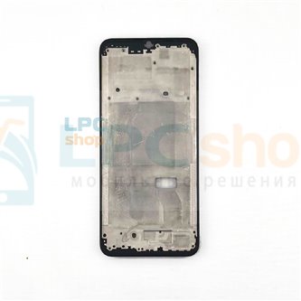 Рамка дисплея для Realme C35 Черная